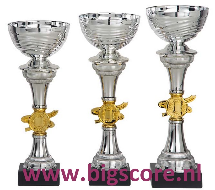 AUB 026 Beker Goud-Zilver LAATSTE Serie OP=OP!!